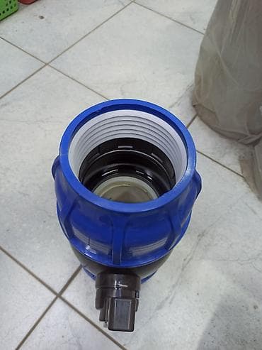 Смесители для раковин: Шаровый кран для ПНД труб с компрессионными муфтами - Тип: шаровый — 2