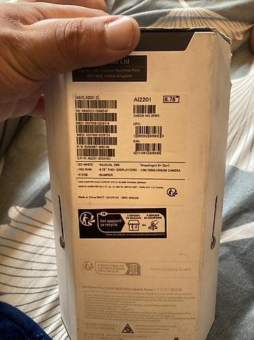 redmi 15 с: Asus ROG Phone 6 Pro, Б/у, 512 ГБ, цвет - Белый, 2 SIM — 4