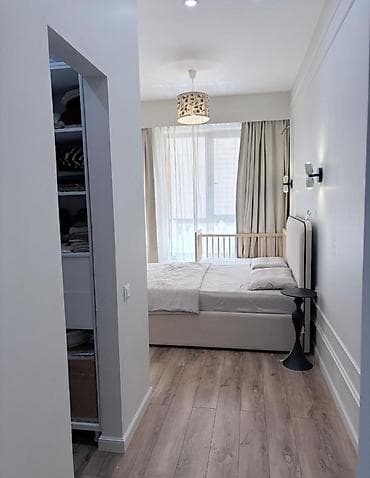 квартира сдается ош: 2 комнаты, 54 м², 8 этаж — 3