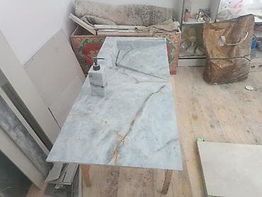 душовые кабина: Раковина для ванной, Особенности: Мраморные прожилки, Материал: Мрамор — 4