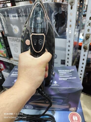 ремонт промышленных утюгов: Утюг. Техномир TH-7587 Мощность 2200Вт Резервуар для воды 400мл — 6