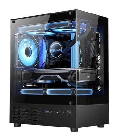 Bunyod Продажа Комплектующих для ПК: Корпус ПК, Новый, Mini-ATX, цвет - Черный