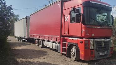 продаю прицеп шторка: Тягач, Renault, 2008 г., Шторный — 1
