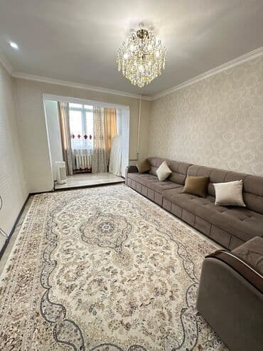 квартира ош нурзаман: 2 комнаты, 58 м², Индивидуалка, 4 этаж, Евроремонт — 3