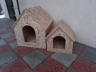 наполнитель для кота: Будка для собаки из OSB - Материал: плита OSB, толщина 9мм, ширина — 8