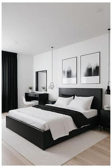 hostel osh: 1 комната, Душевая кабина, Постельное белье, Кондиционер — 1