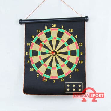 ракетка для настольного тенниса купить: Дартс магнитный двухсторонний в тубусе Характеристики: Размеры — 1