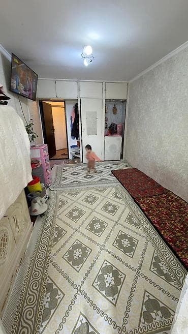 ысык кол комната: 1 бөлмө, 19 м², 3 кабат, Косметикалык ремонт — 5