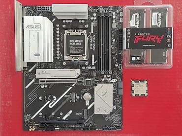 Материнская плата, Новый, Asus, AM5, ATX, Для ПК