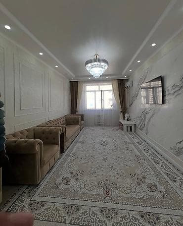 Батирлер: 3 бөлмө, 90 м², Азия Молл 11 кабат, Евро оңдоо — 1