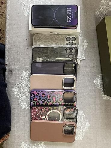 mercedes w210: IPhone 14 Pro Max, 256 ГБ, Deep Purple, Защитное стекло, Чехол, Коробка, 82 % — 4