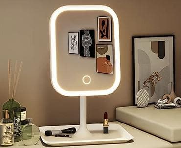 зеркало с подсветкой цена бишкек: Настольное косметическое зеркало с подсветкой - Светодиодная — 1