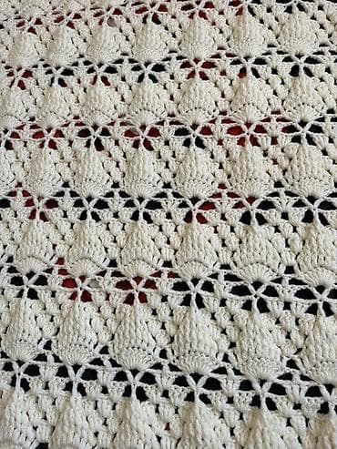 Мебель: Покрывало для кровати, Все сезоны, Вязаный — 6