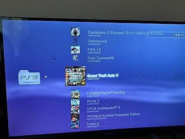 ps 1: PlayStation 3 Slim (модель CECH‑2504B) с тремя геймпадами прошивка cfw — 9