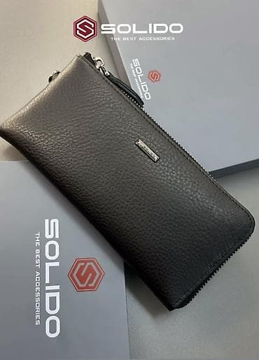 сумка барсетка мужская: Продаю Клатч Бренд:SOLIDO (турция)🇹🇷 100% натуральная кожа! Состояние — 1