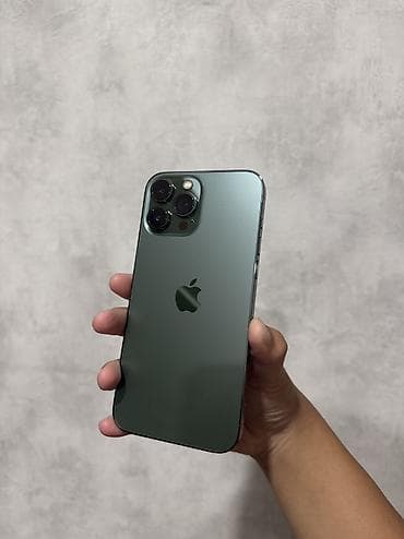 iphone xp: IPhone 13 Pro Max, Б/у, 128 ГБ, Alpine Green, Кабель, 78 % — 1