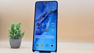 tecno spark 30c: Infinix HOT 50, Б/у, 256 ГБ, цвет - Голубой, 2 SIM — 2