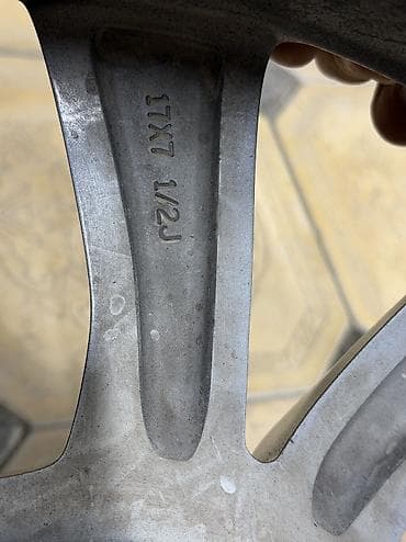 bbs diska: Литые Диски R 17 Toyota, Комплект, отверстий - 5, Б/у — 8