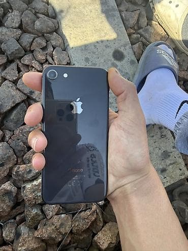 самсунг 8 с: IPhone 8, Б/у, 64 ГБ, Space Gray, Защитное стекло, 100 % — 2