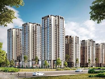 квартры: 2 комнаты, 51 м² — 4