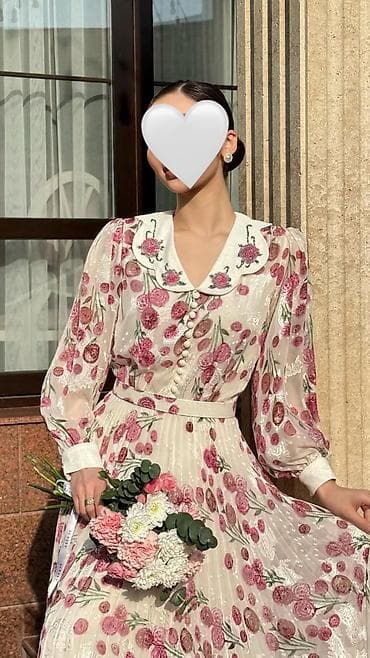 Платье La Parte, длинное, романтического стиля. Турция - Цвет at lalafo.kg Платье La Parte, длинное, романтического стиля. Турция - Цвет