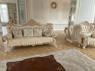 мебель базар коргон: Продаю шикарную мягкую мебель два дивана и 2 кресла в отличном — 3