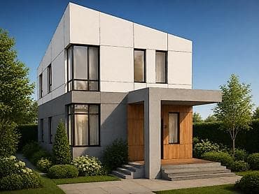 Проектирование домов, готовый проект 6,5 Х 11 м, для узких участков