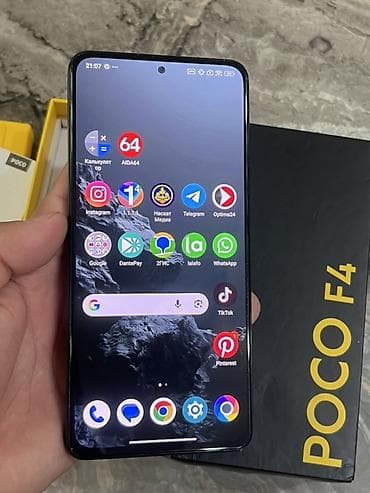 poco x: Poco F4, цвет - Черный — 6
