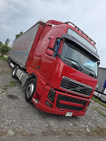 транс: Тягач, Volvo, 2012 г., Тентованный — 2