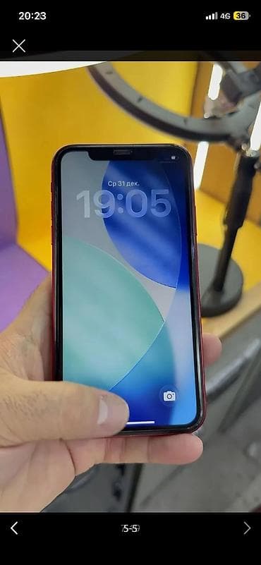 iphone 11 бу купить: IPhone 11, Б/у, 64 ГБ, Красный, Защитное стекло, Чехол, Кабель, 80 % — 1