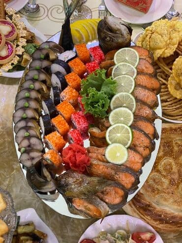 услуги повара на дому в бишкеке: Выездные банкеты | Официанты, Повара | Фуршетный стол — 1