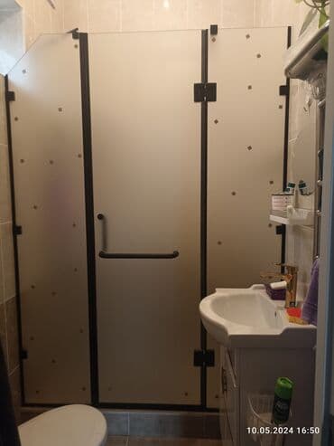 установка стеклянной перегородки в душе цена: На заказ Цельностеклянная перегородка, Для офиса, Бесплатный замер, Бесплатная доставка, Бесплатная установка — 25