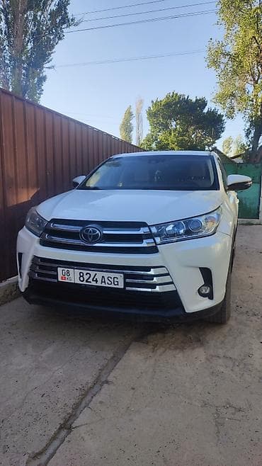 Toyota Highlander: 2018 г., 3.5 л, Автомат, Бензин, Кроссовер — 2