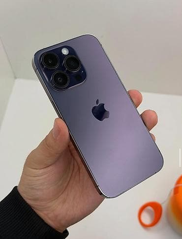 IPhone 14 Pro Max, Б/у, 256 ГБ, Черный, Зарядное устройство, Защитное стекло, Чехол, 78 %
