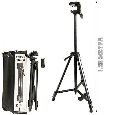 Штатив трипод TriPod 380A 0,5-1,35 м для камеры и телефона