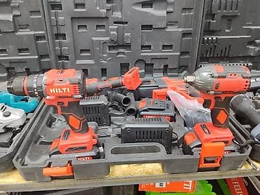 dish sets: Набор аккумуляторного инструмента HILTI в кейсе Комплектация: - — 2