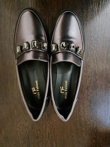 fabiani: Лоферы, 38, Новый, цвет - Серый — 4