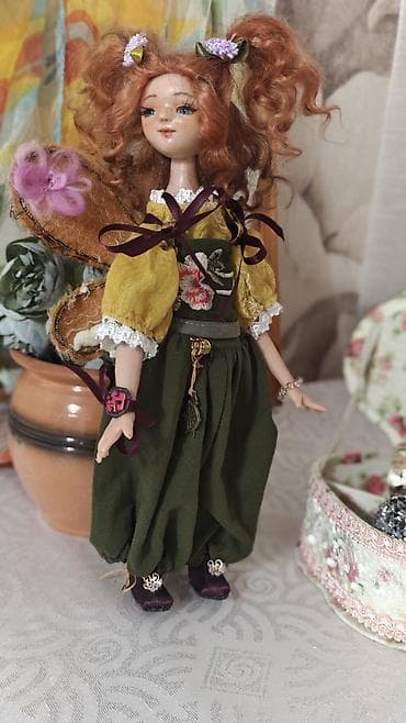 сколько стоит кукла лабубу: Авторская Кукла-фея "Минутка" ручной работы - Рост примерно 29см. - — 4