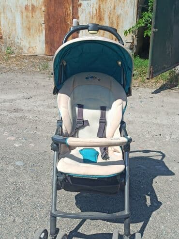 подножка для второго ребенка бу: Коляска, цвет - Бежевый, Б/у — 1