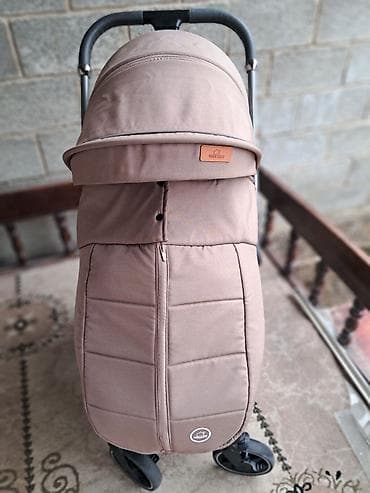 Коляски: Коляска, Другой бренд, цвет - Коричневый, Б/у, Самовывоз — 3