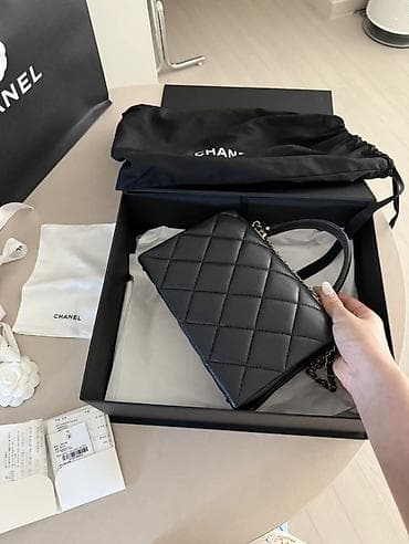 Сумки: Классическая сумка, Chanel, Франция, Материал: Натуральная кожа, Съёмный ремень, Женские, Б/у — 5