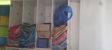 Комплектующие для мебели: Комплект мебели и предметов интерьера: 1) Кухонный пенал/буфет: - — 8