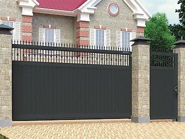 ограды: Варота навес навес ферма топчан эшик полка ограда жана башкаларды — 4