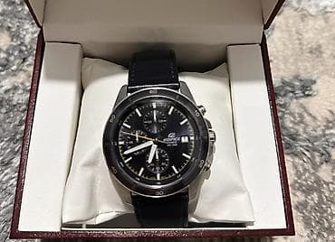 Часы Casio Edifice с хронографом - Серия: Edifice (логотип на