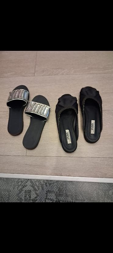 Босоножки, 37, Dior, Б/у, цвет - Черный, Самовывоз