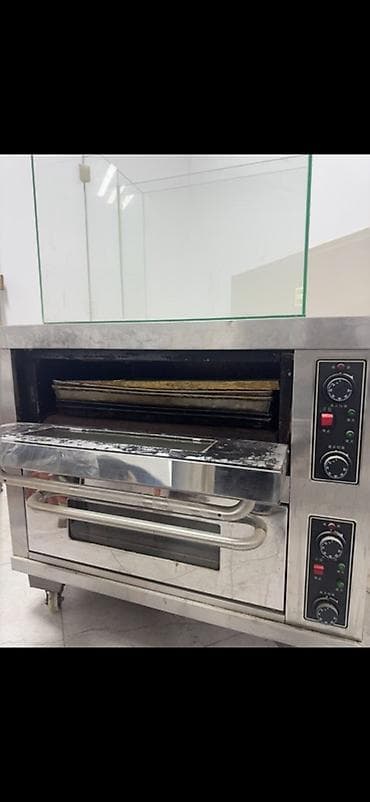Өндүрүш үчүн жабдуулар: Промышленная электрическая печь для пиццы/выпечки, 2-камерная - — 2