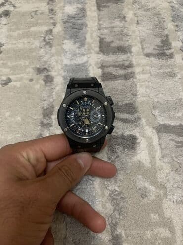 шопперы бишкек: Классикалык сааттар саат, Hublot, Эркектердики, Колдонулган — 1