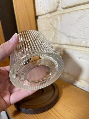 купить стаканы для кофе оптом: Танцующие «Пьяные бокалы» • Деревянная подставка -2 шт (темно — 6