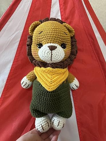 Вязаная игрушка, ручная работа