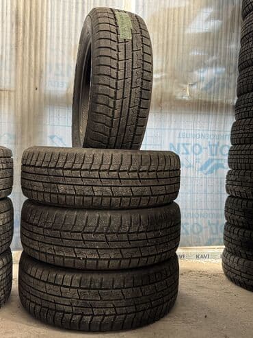 резина шипованная: Шины 215 / 60 / R 17, Зима, Б/у, Комплект, Легковые, Япония, Dunlop — 2